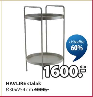 HAVLIRE stalak