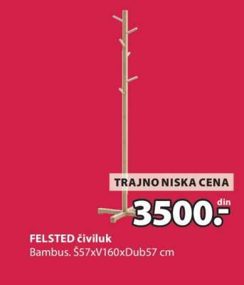 FELSTED čiviluk