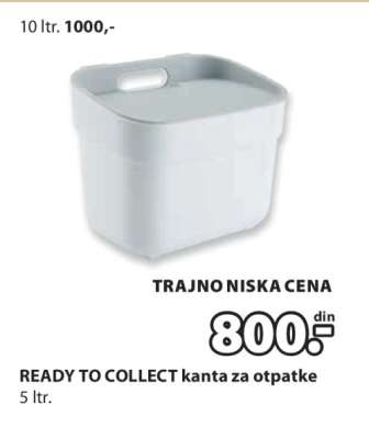 READY TO COLLECT kanta za otpatke