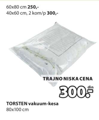TORSTEN vakuum-kesa