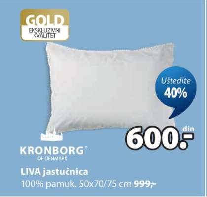 LIVA jastućnica