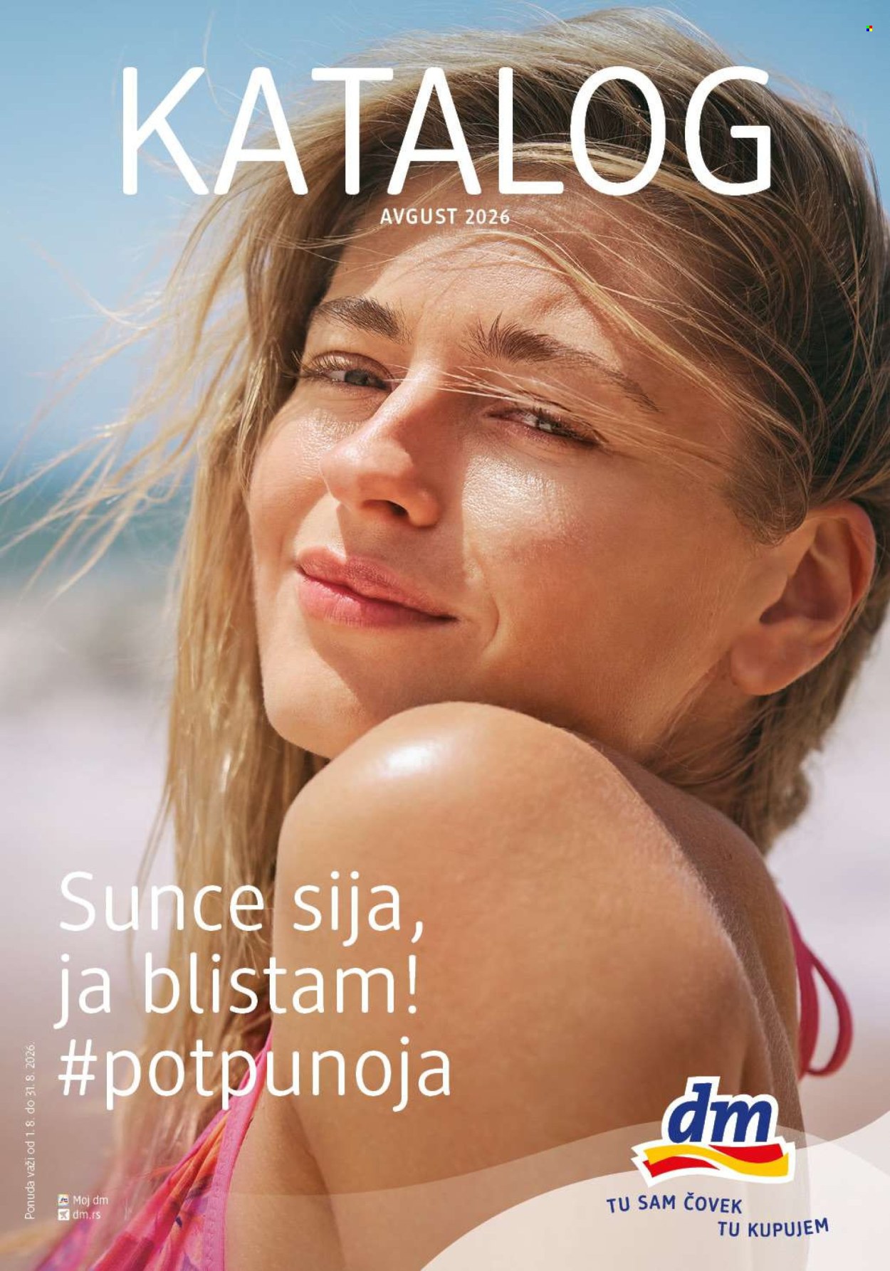 dm drogerie katalog  - 01.08.2026 - 31.08.2026. Stranica 1
