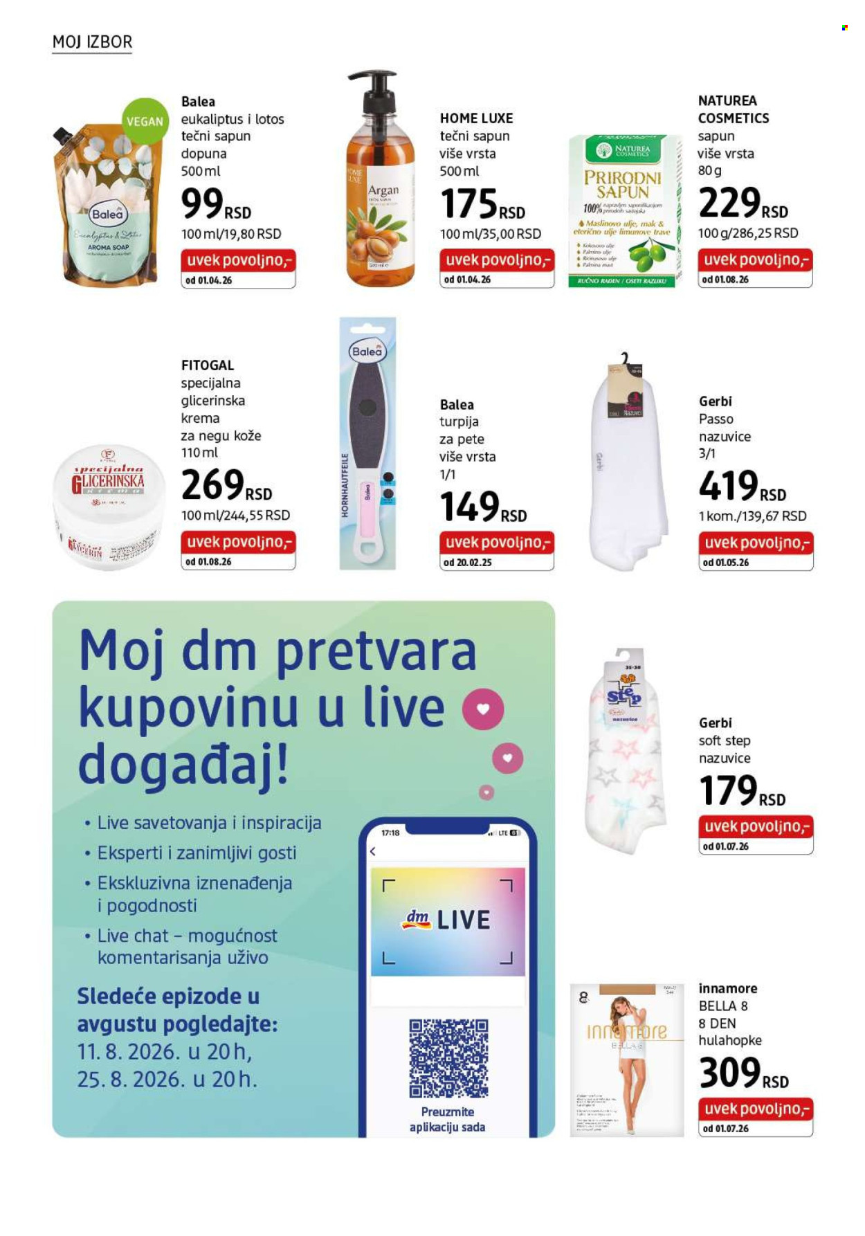 dm drogerie katalog  - 01.08.2026 - 31.08.2026. Stranica 30