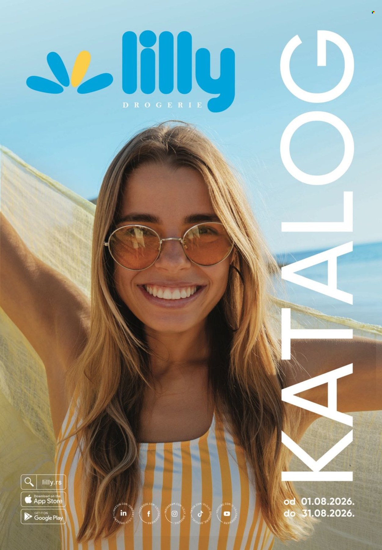 Lilly Drogerie katalog  - 01.08.2026 - 31.08.2026. Stranica 1