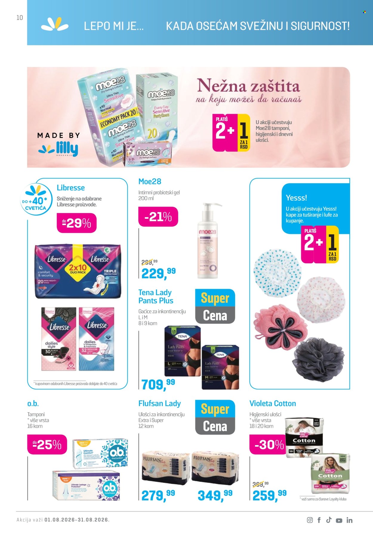 Lilly Drogerie katalog  - 01.08.2026 - 31.08.2026. Stranica 10