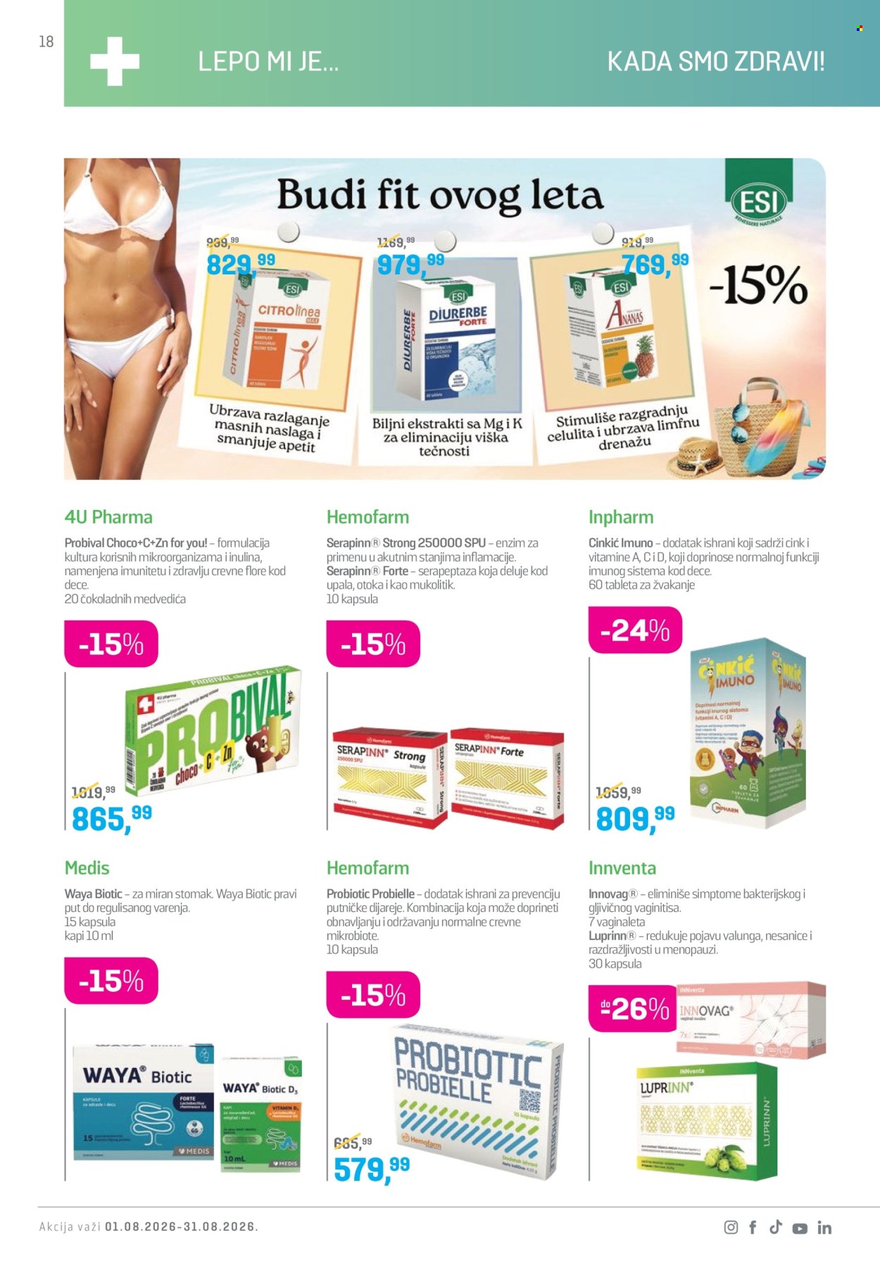 Lilly Drogerie katalog  - 01.08.2026 - 31.08.2026. Stranica 18