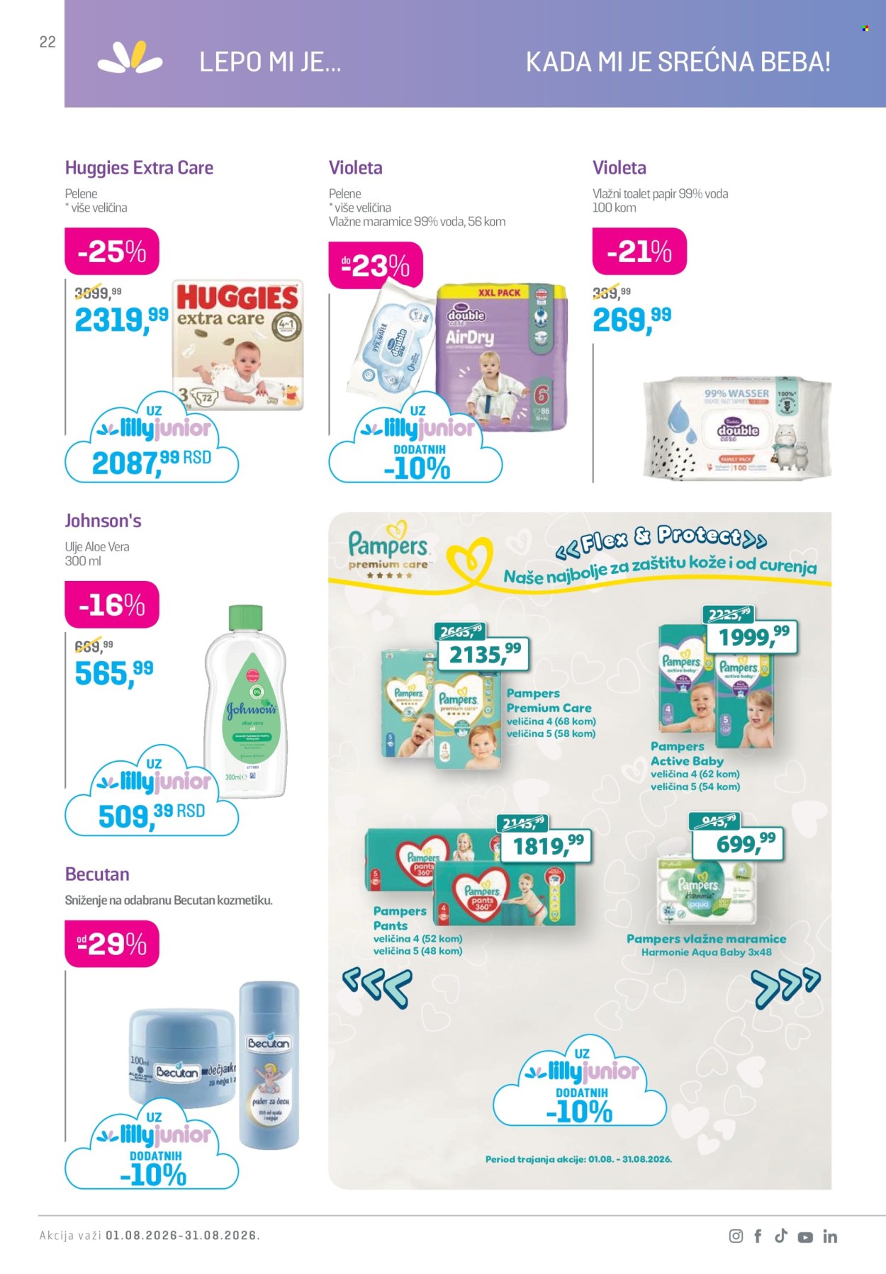 Lilly Drogerie katalog  - 01.08.2026 - 31.08.2026. Stranica 22