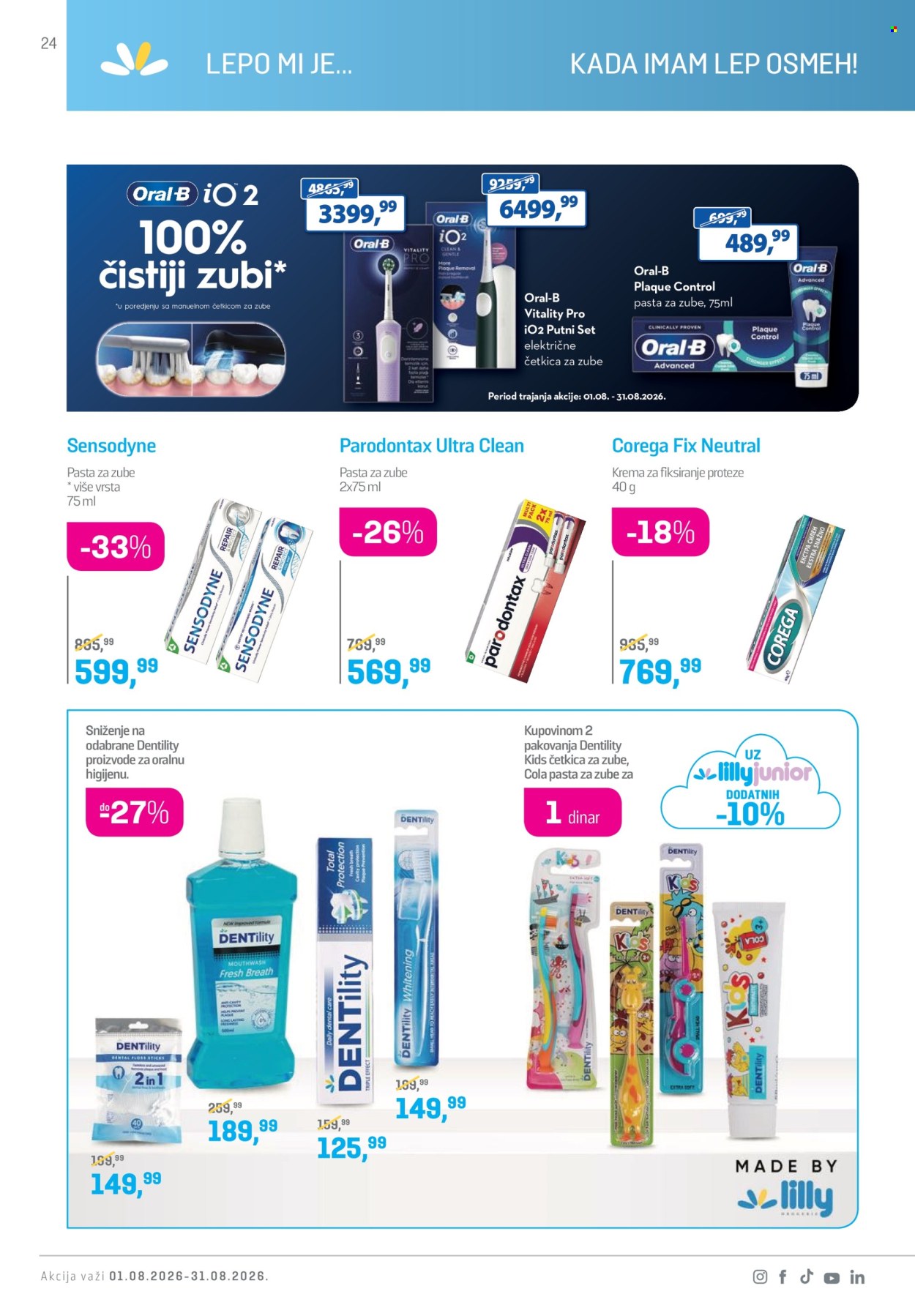 Lilly Drogerie katalog  - 01.08.2026 - 31.08.2026. Stranica 24