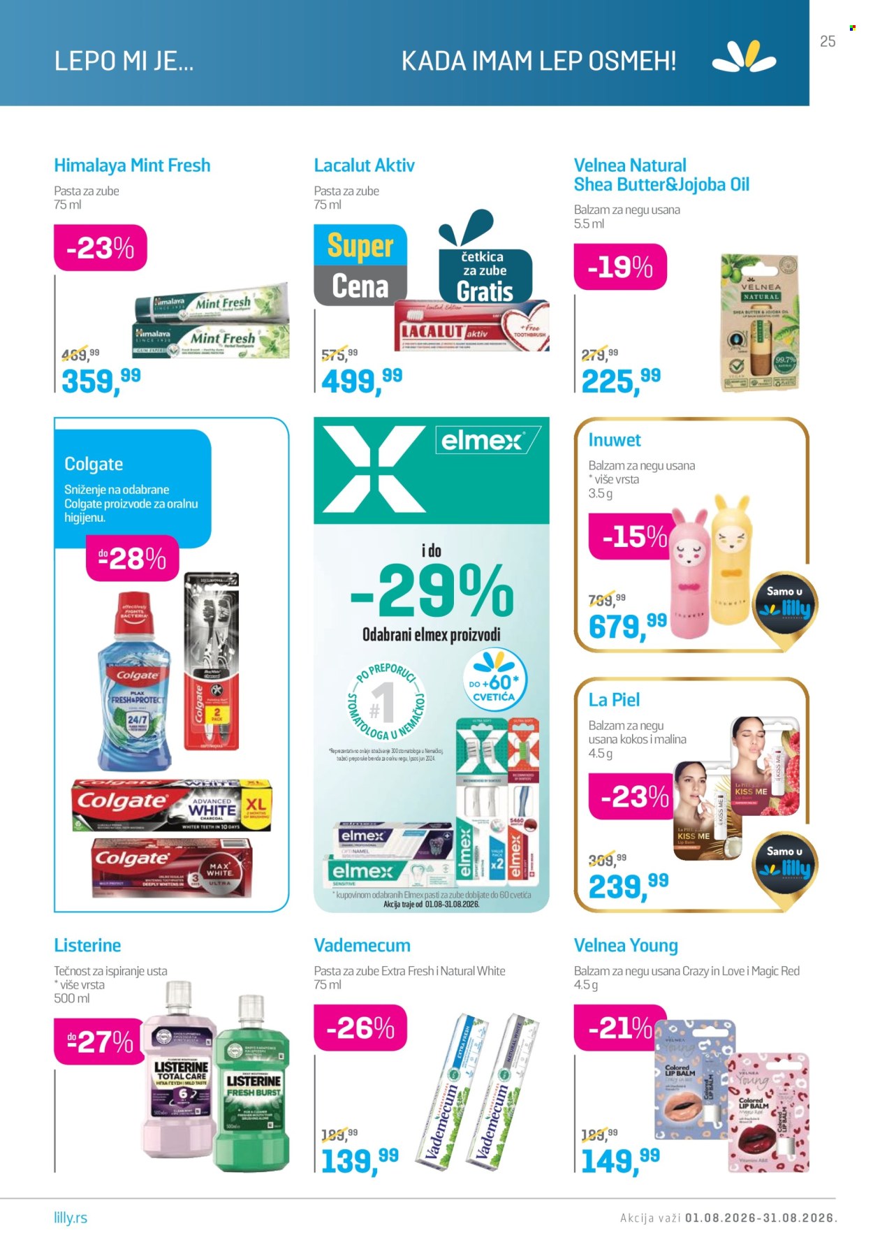 Lilly Drogerie katalog  - 01.08.2026 - 31.08.2026. Stranica 25