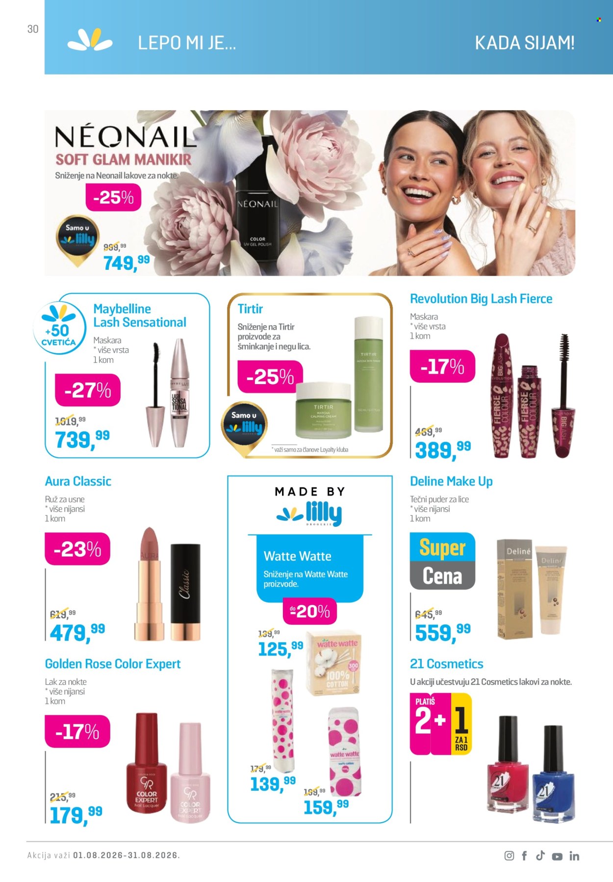 Lilly Drogerie katalog  - 01.08.2026 - 31.08.2026. Stranica 30