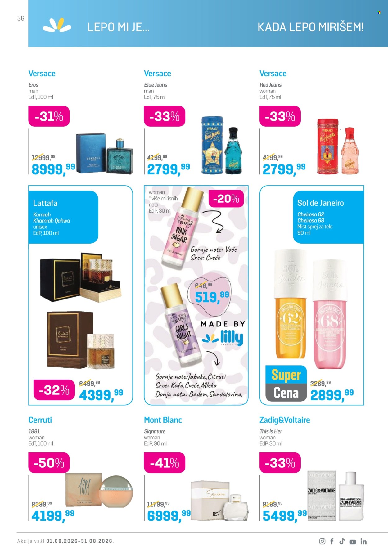 Lilly Drogerie katalog  - 01.08.2026 - 31.08.2026. Stranica 36