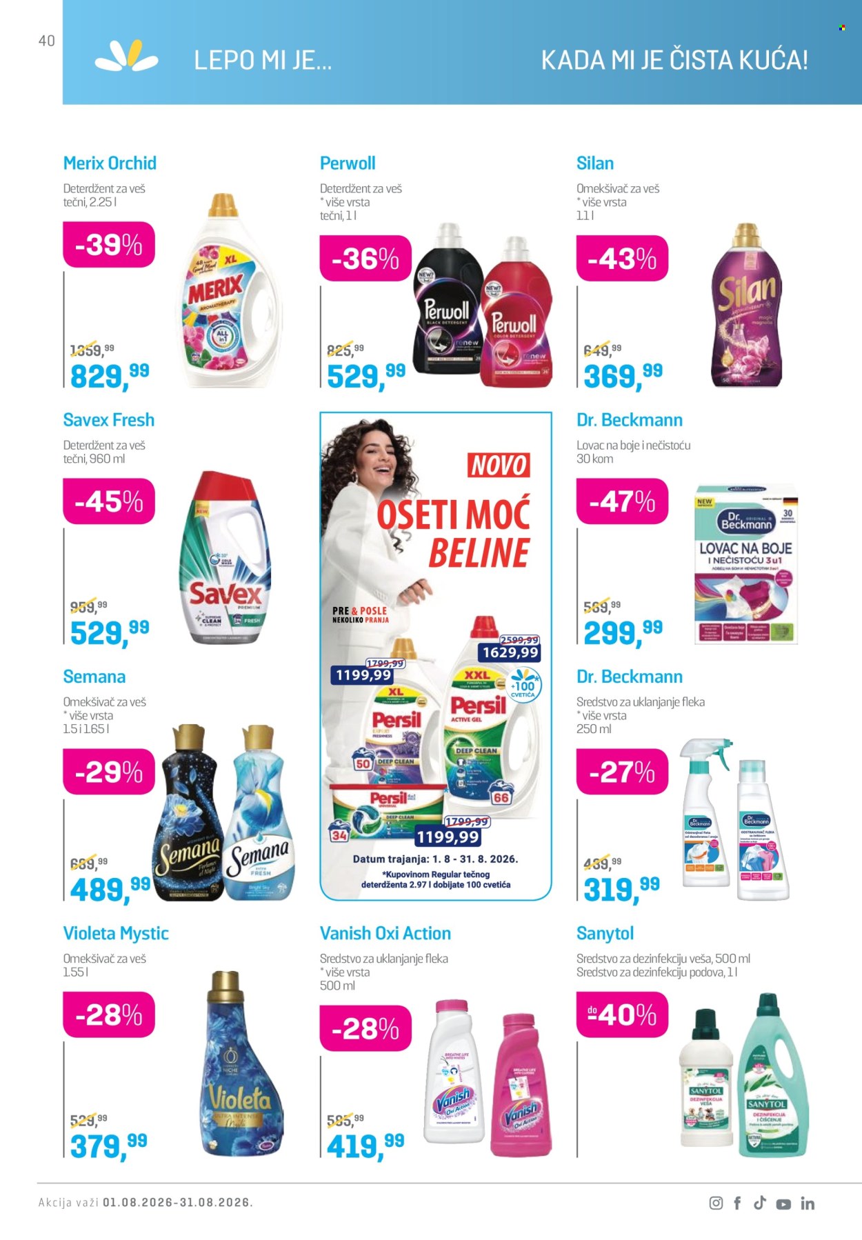 Lilly Drogerie katalog  - 01.08.2026 - 31.08.2026. Stranica 40