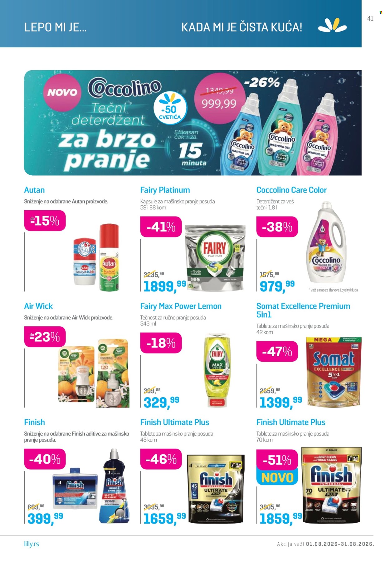 Lilly Drogerie katalog  - 01.08.2026 - 31.08.2026. Stranica 41