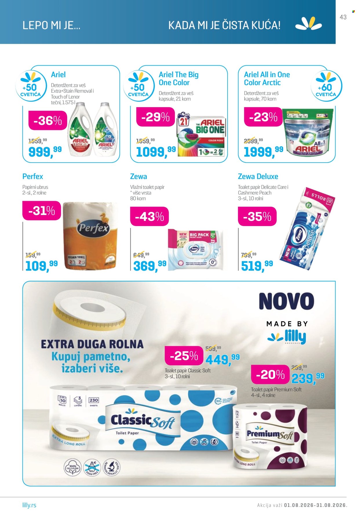 Lilly Drogerie katalog  - 01.08.2026 - 31.08.2026. Stranica 43