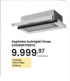 Aspirator kuhinski Vivax CHO60PT100TX