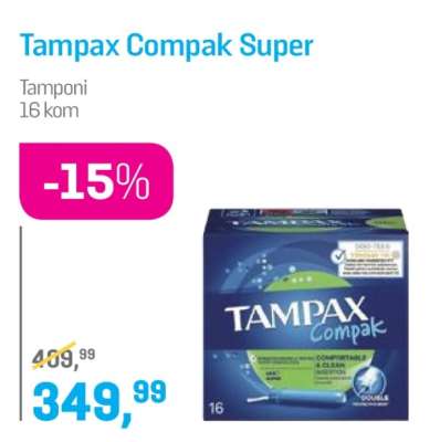 Tampax Compak Super