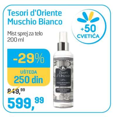Tesori d'Oriente Muschio Bianco