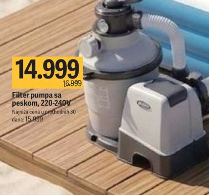 Filter pumpa sa peskom, 220-240V
