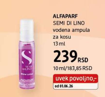 ALFAPARF SEMI DI LINO