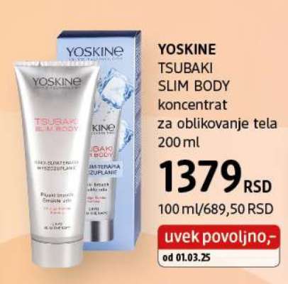 YOSKINE TSUBAKI SLIM BODY