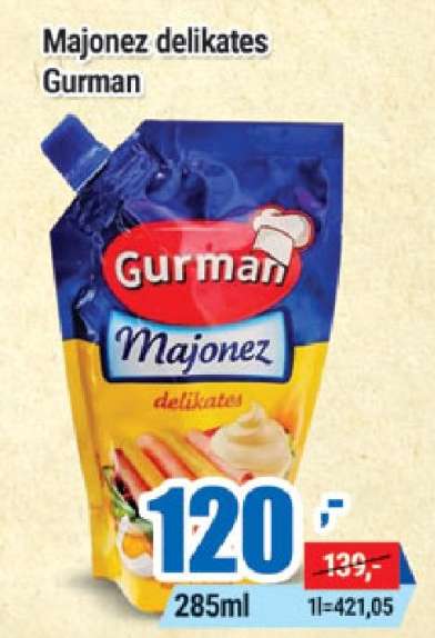 Majonez delikates Gurman