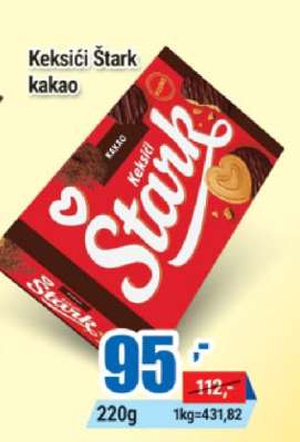 Keksići Stark Kakao