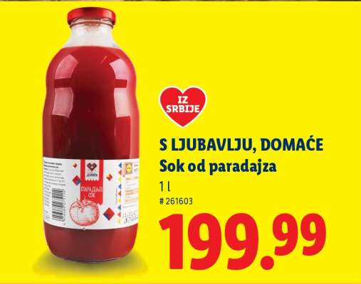 Sok od paradajza