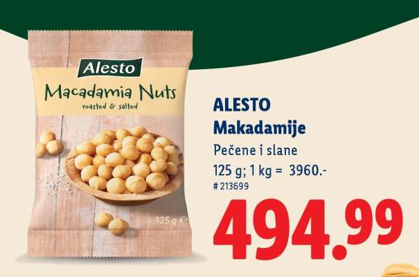 ALESTO Makadamije