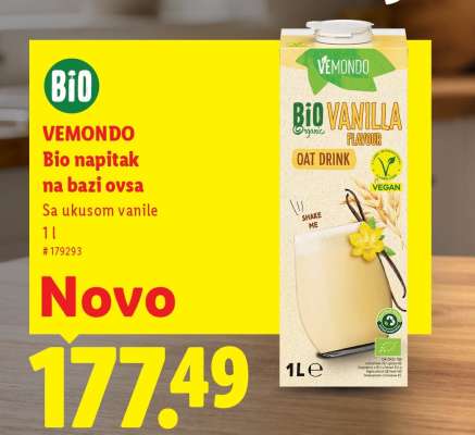 Vemondo Bio napitak na bazi ovsa