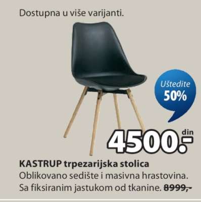 KASTRUP TRPEZARIJSKA STOLICA