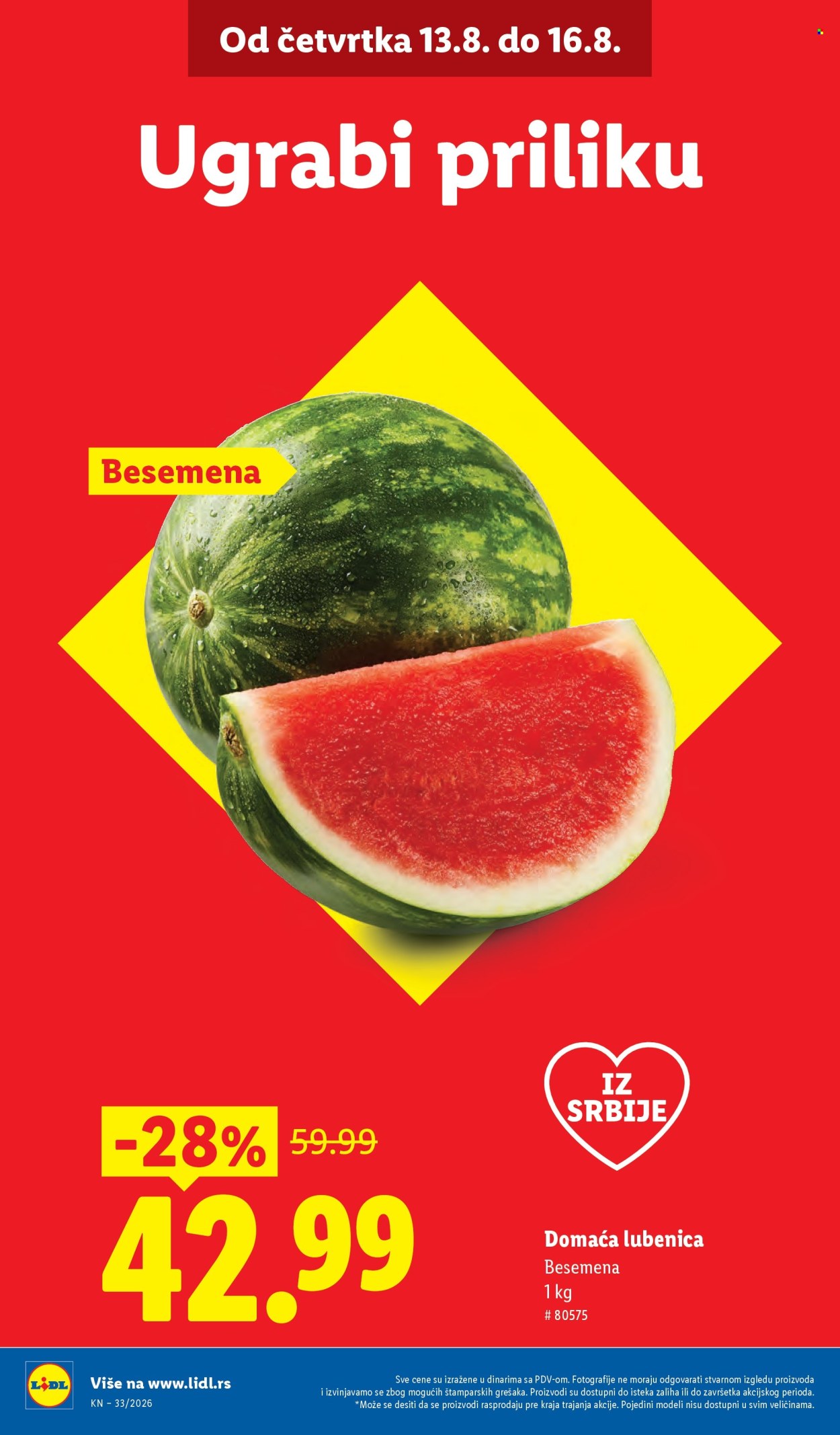 Lidl katalog  - 13.08.2026 - 19.08.2026. Stranica 2