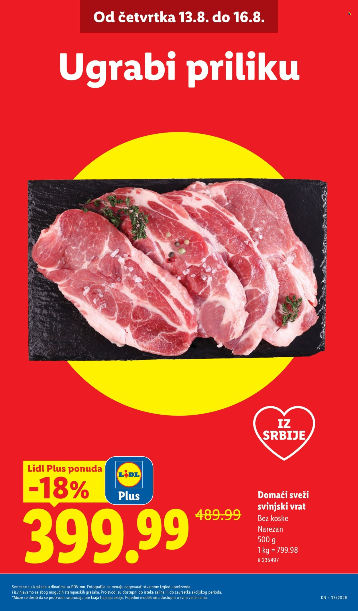 Lidl katalog  - 13.08.2026 - 19.08.2026. Stranica 3