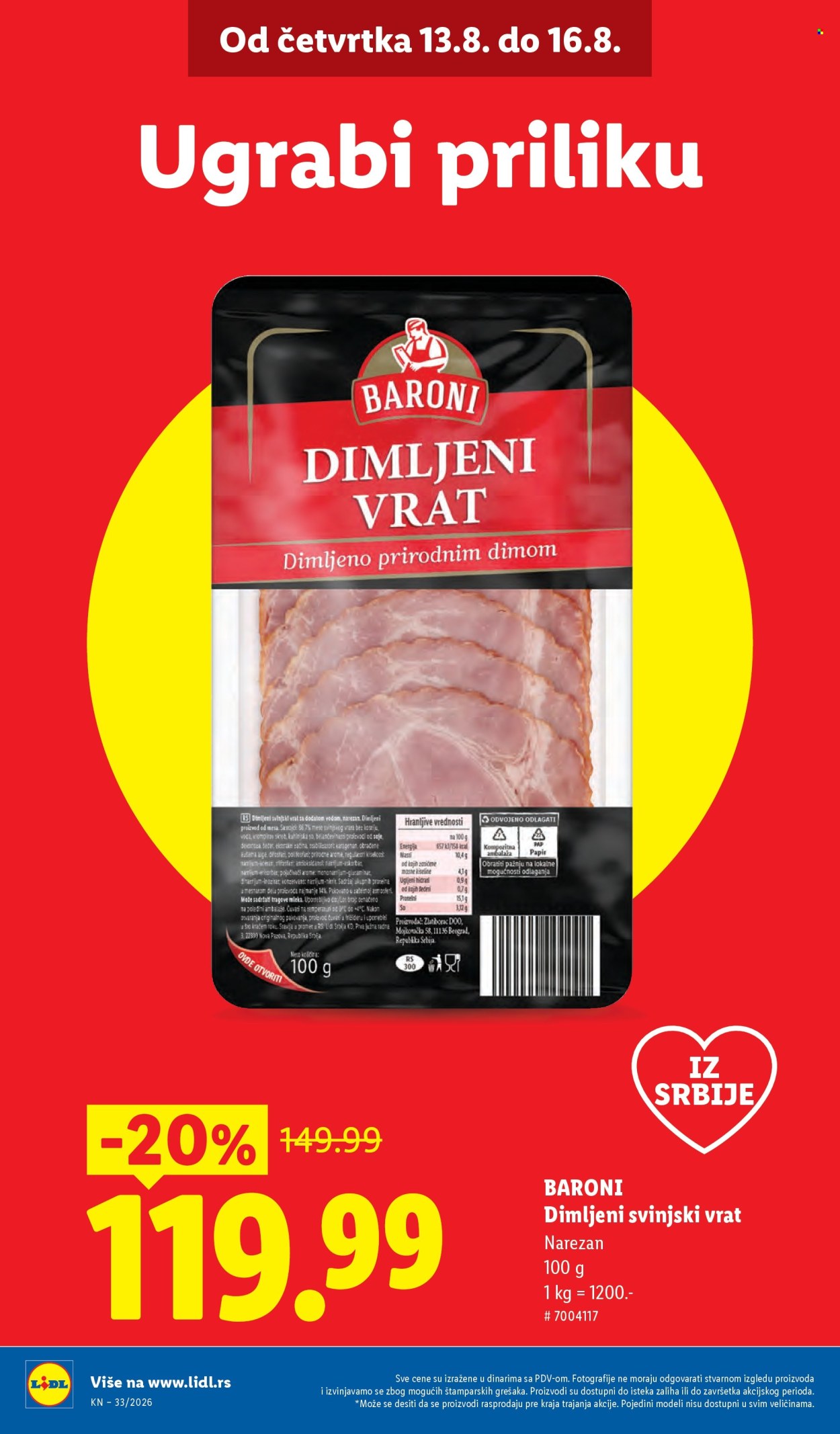 Lidl katalog  - 13.08.2026 - 19.08.2026. Stranica 4