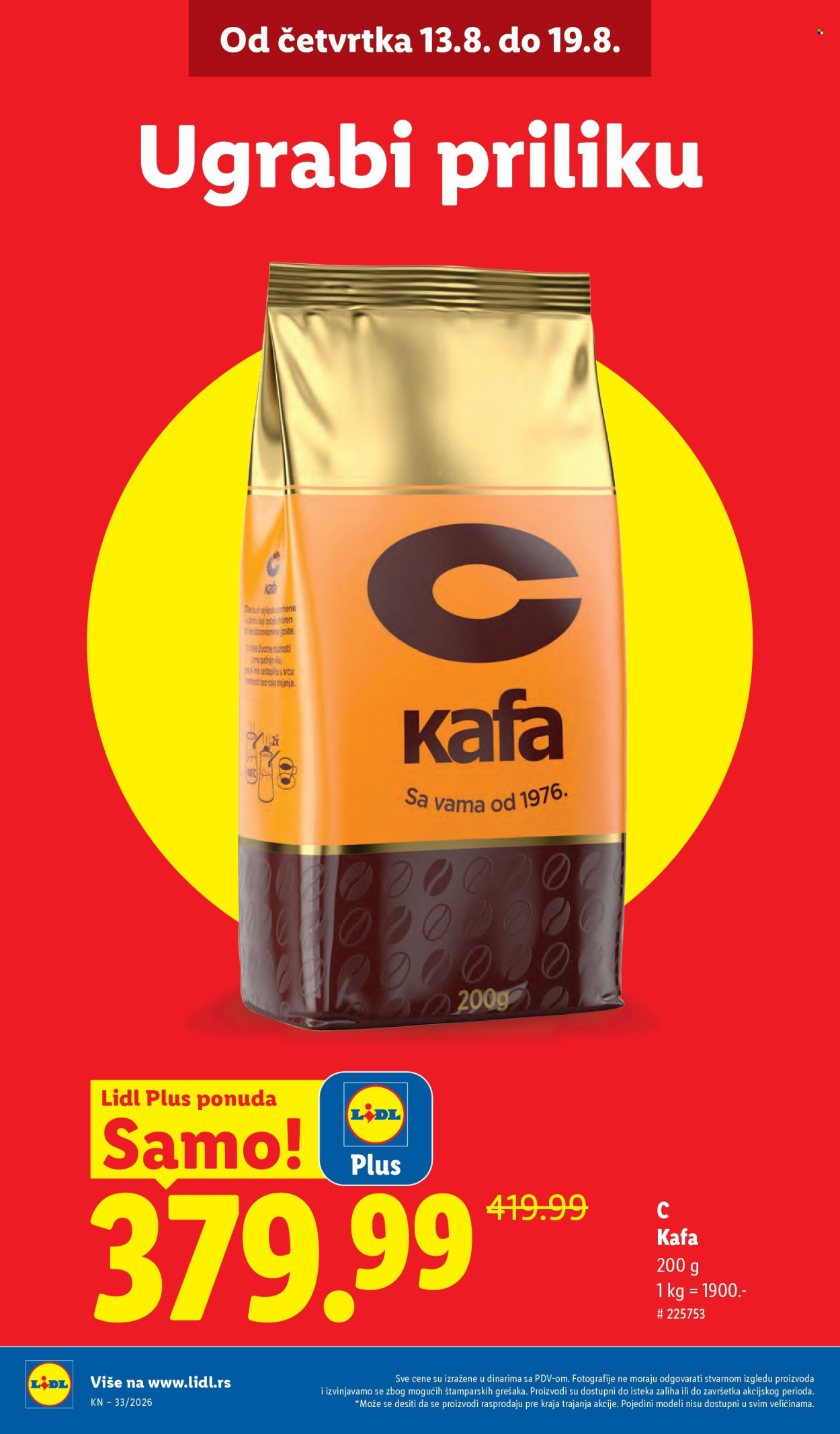 Lidl katalog  - 13.08.2026 - 19.08.2026. Stranica 10