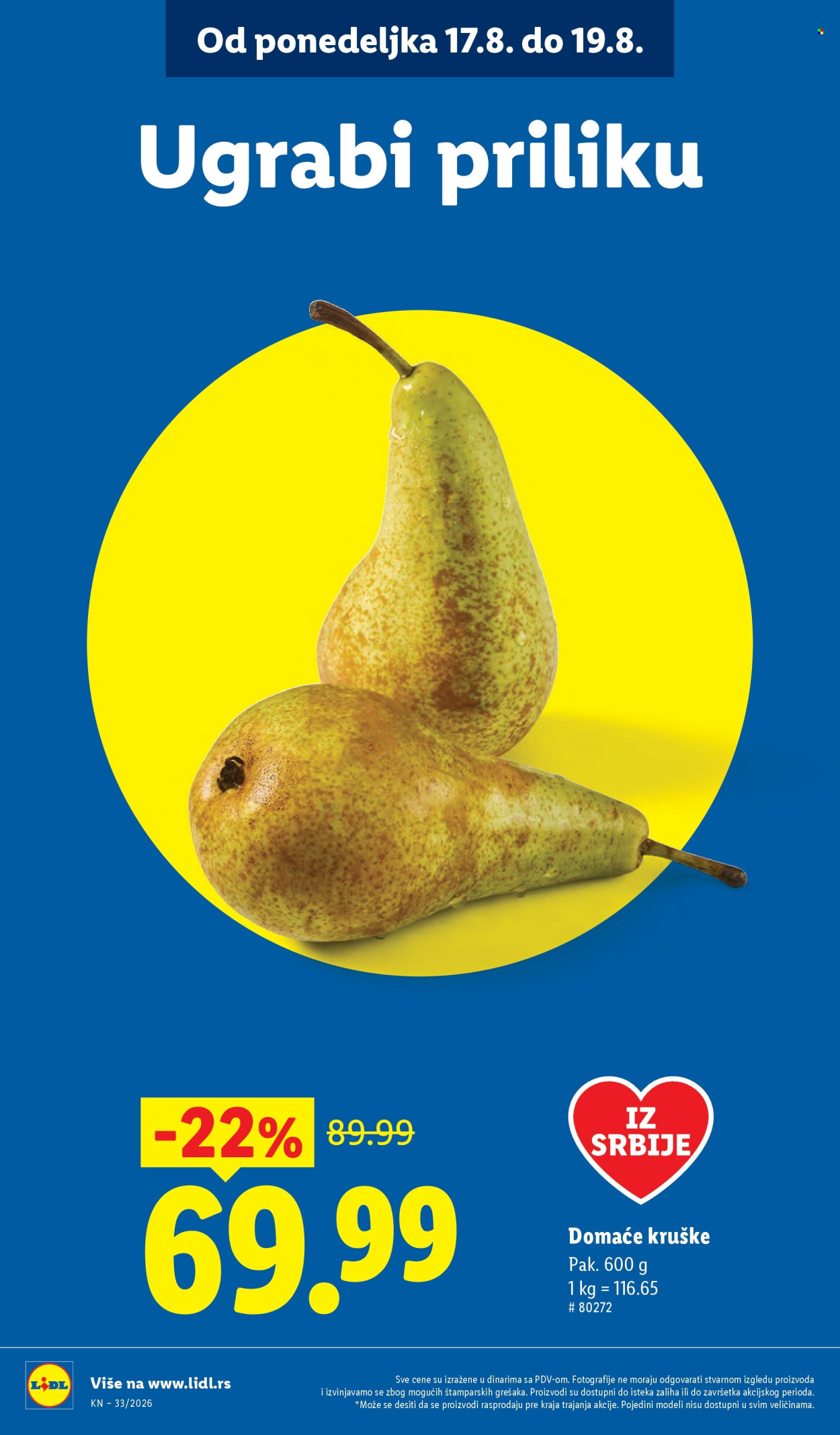 Lidl katalog  - 13.08.2026 - 19.08.2026. Stranica 16
