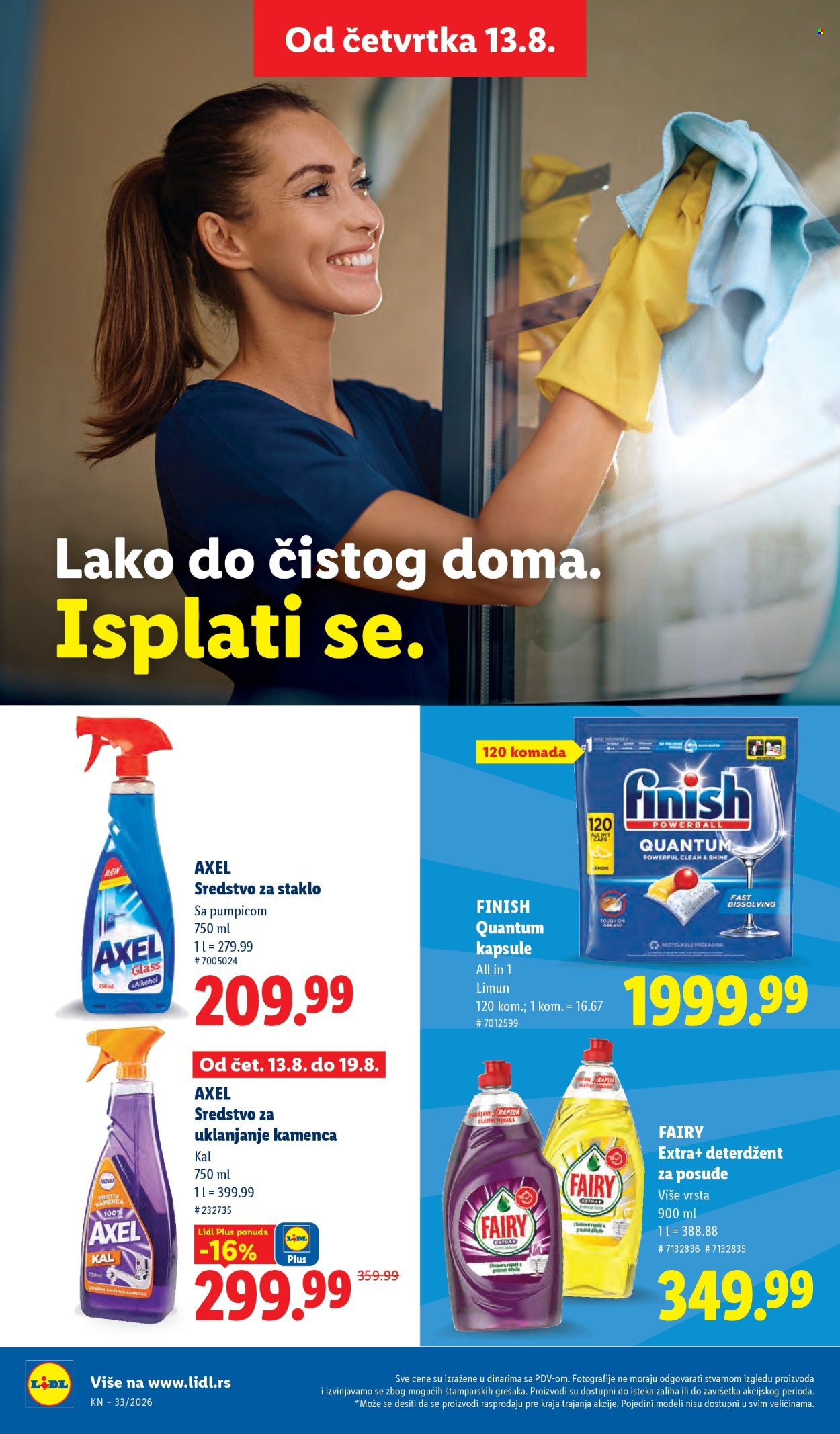 Lidl katalog  - 13.08.2026 - 19.08.2026. Stranica 38
