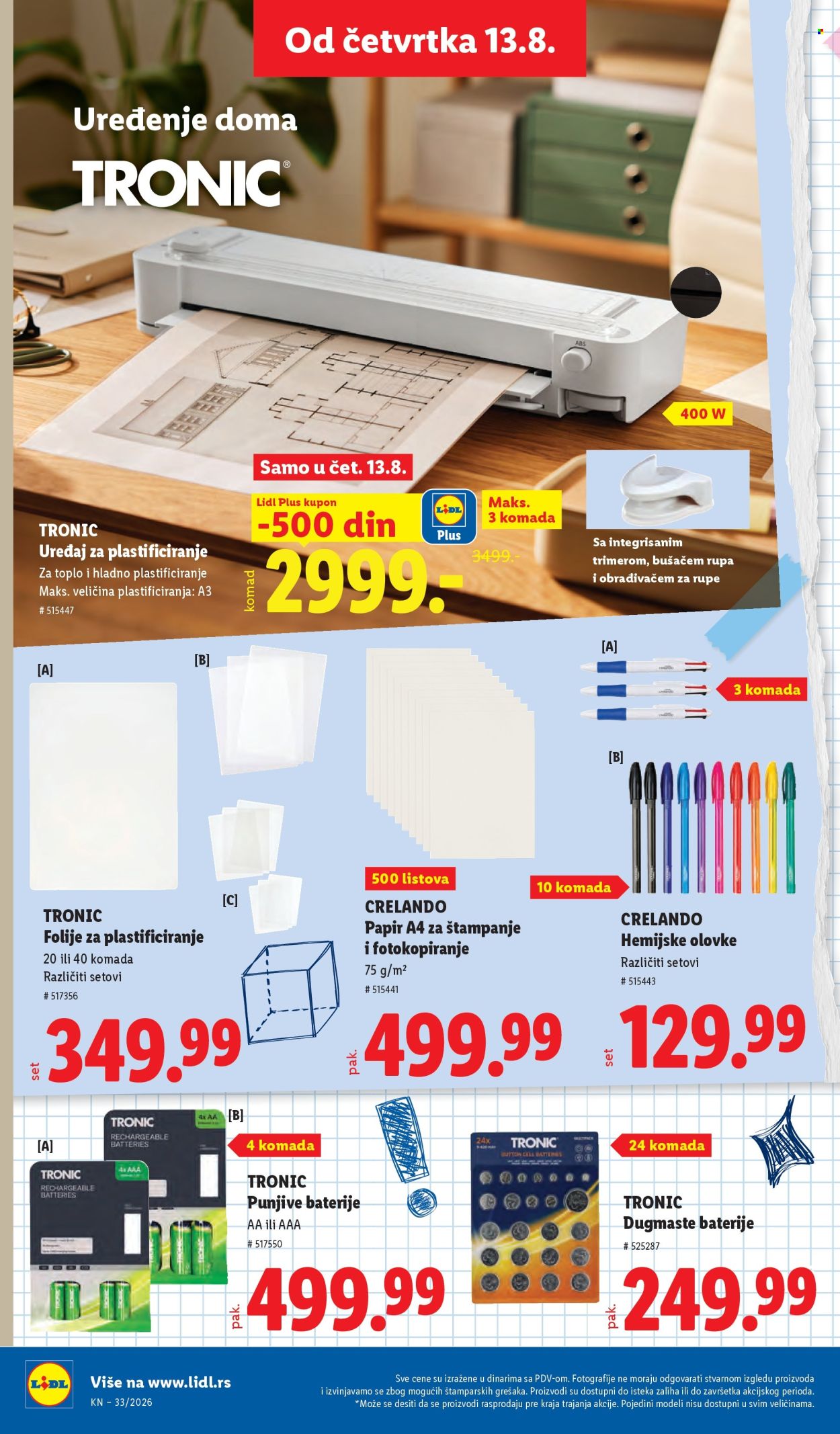 Lidl katalog  - 13.08.2026 - 19.08.2026. Stranica 86