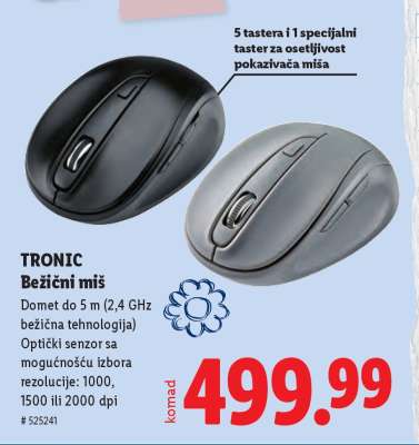 TRONIC Bežični miš