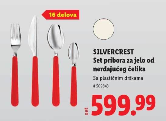 Silvercrest Set pribora za jelo