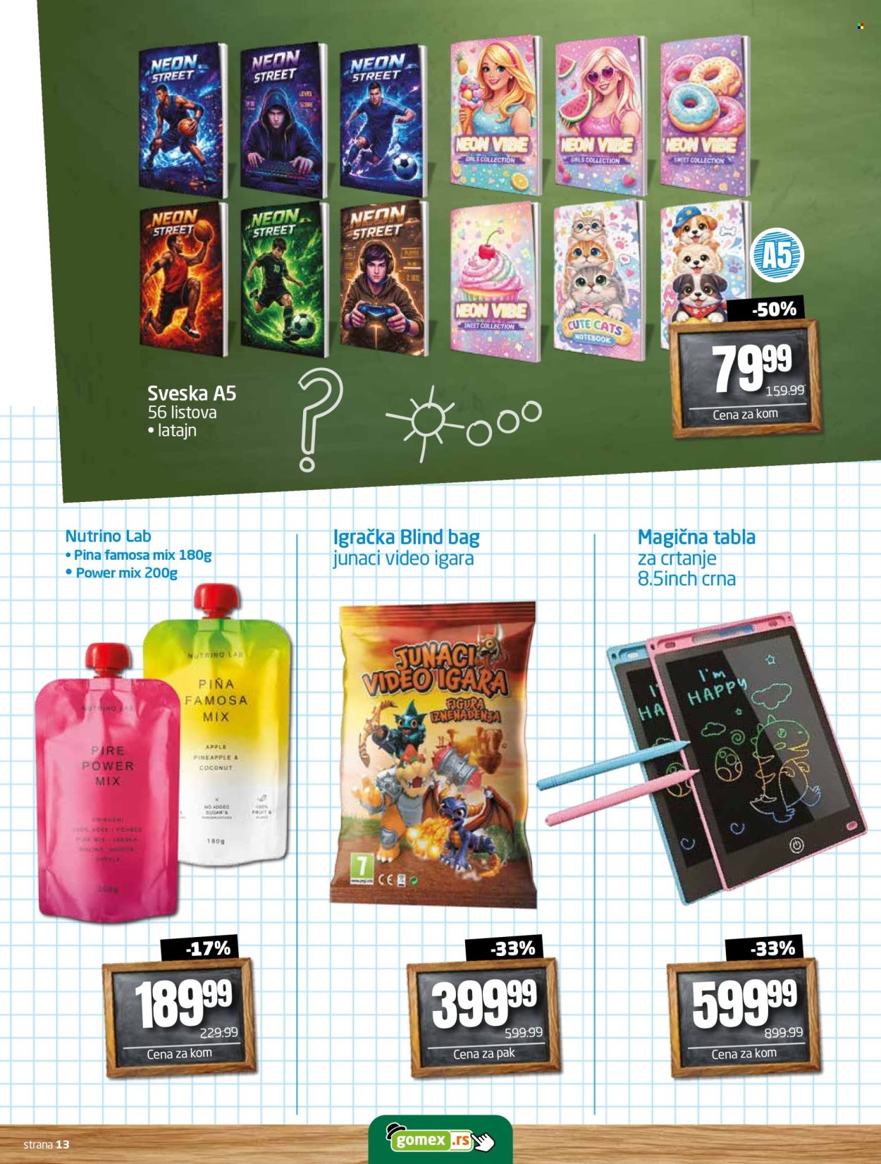 Gomex katalog  - 10.08.2026 - 08.09.2026. Stranica 13