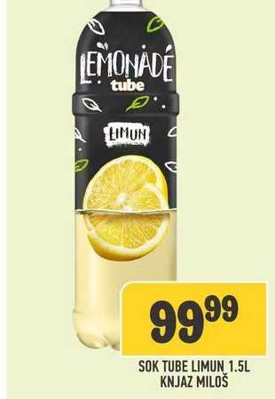 Sok Tube Limun 1.5L Knjaz Miloš