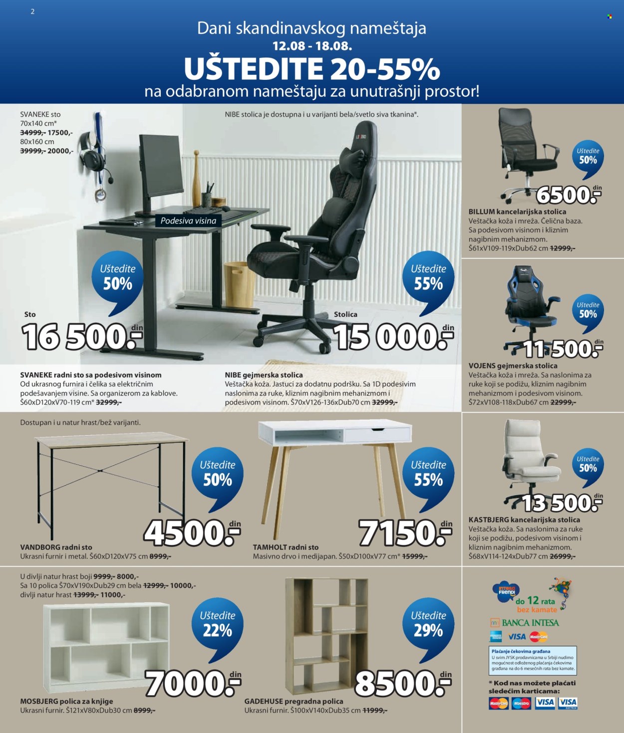 JYSK katalog  - 12.08.2026 - 01.09.2026. Stranica 2