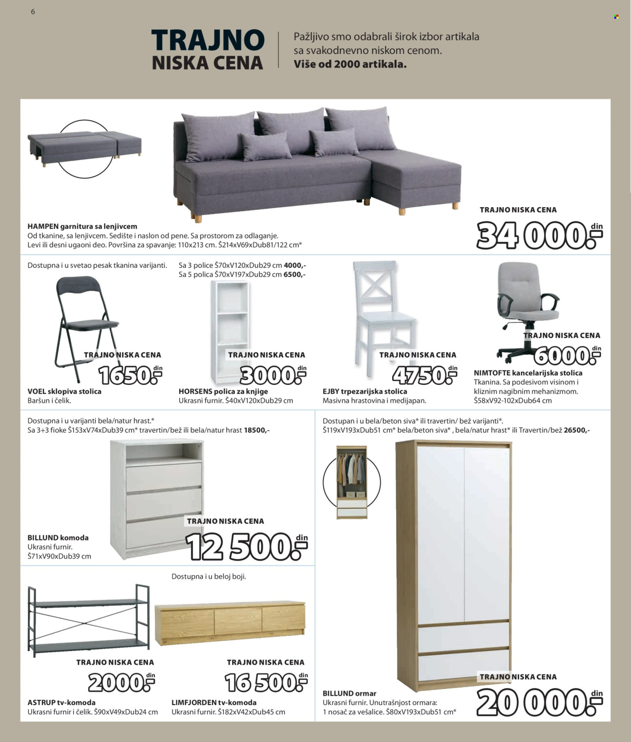 JYSK katalog  - 12.08.2026 - 01.09.2026. Stranica 6