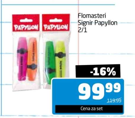 Flomasteri Signir Papyllon 2/1