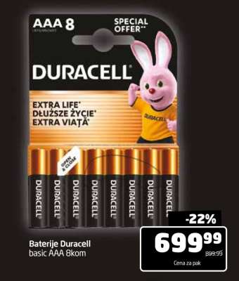 Baterije Duracell