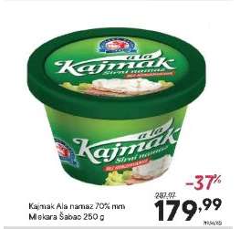 Kajmak ala namaz 70% mm