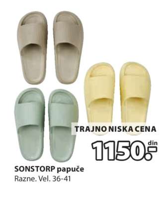 SONSTORP papuče