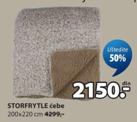 STORFRYTLE ĆEBE