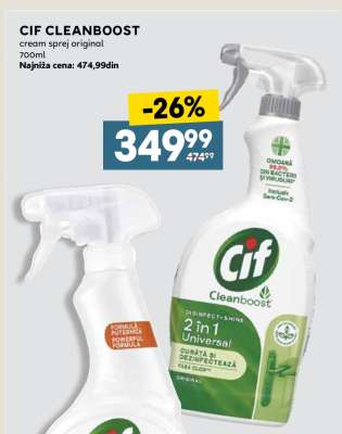 CIF CLEANBOOST