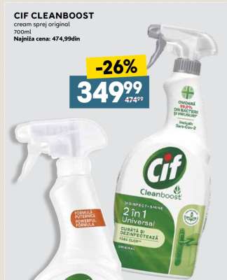 CIF CLEANBOOST